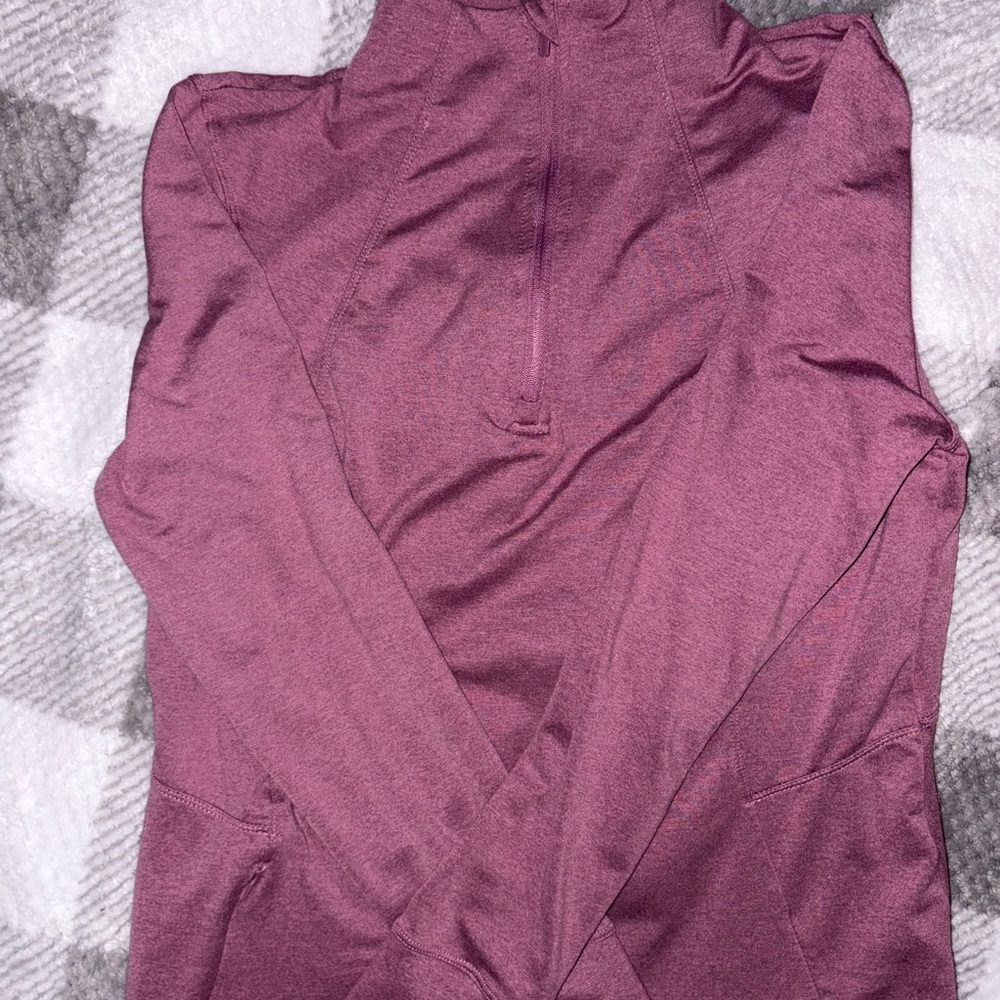 Danskin Women's Plum Quarter-Zip Sweatshirt